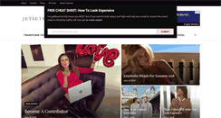 Desktop Screenshot of jetsetbabe.com